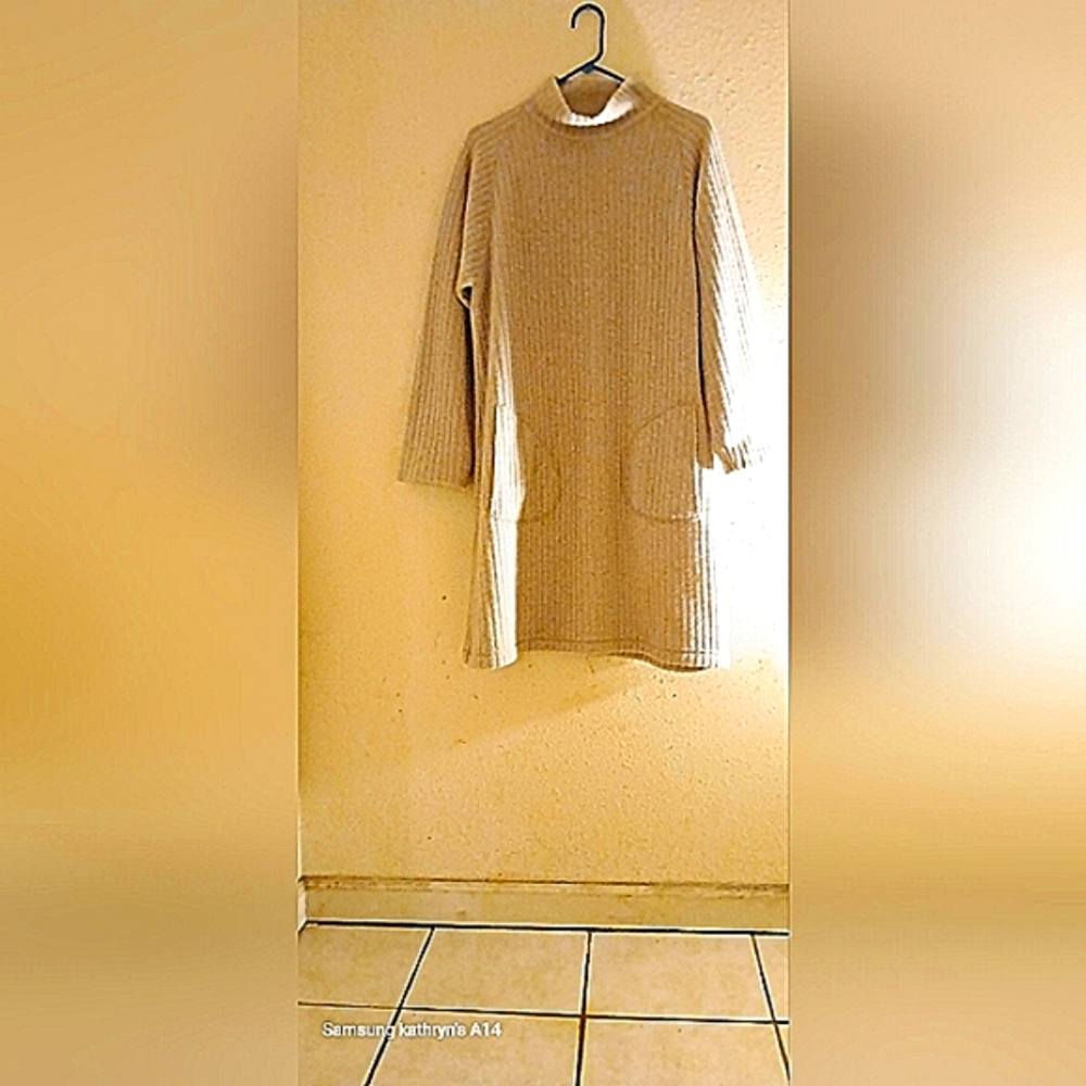 VINTAGE Lambswool blend Sweater Dress